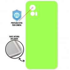 Capa Motorola Moto Edge 30 Lite - Cover Protector Verde Limão